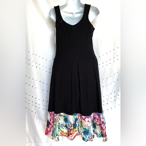 NWT Iolana Dress by Chanterelle Couture Made In Kauai Hawaii Soft Slimming Large - Picture 4 of 10